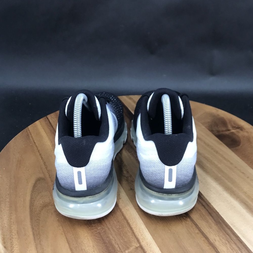 Nike Air Max Gradient Black White Athletic Shoes - Picture 3 of 6